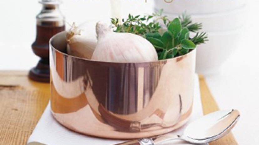 Suppen und knusprige Brote 
