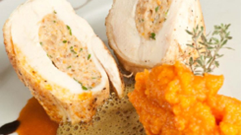 



Hendlbrust mit Eierschwammerl gefüllt