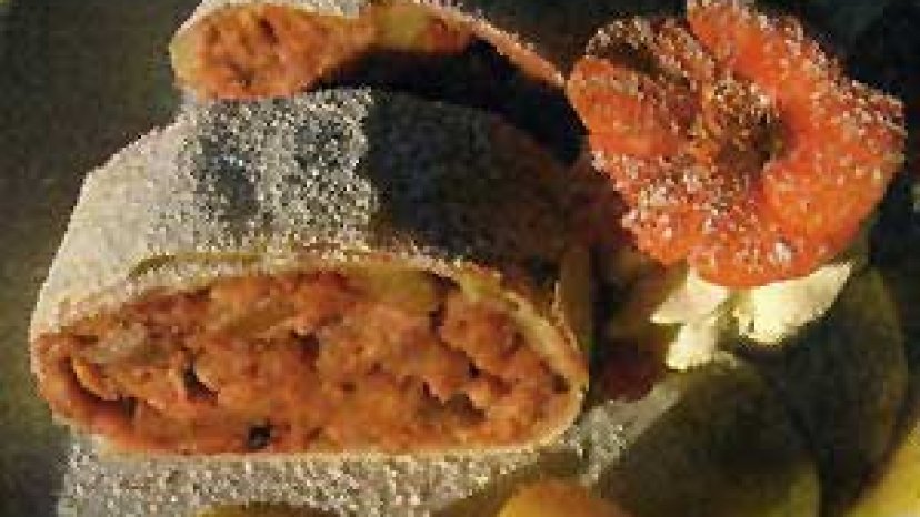 Kürbis Strudel 