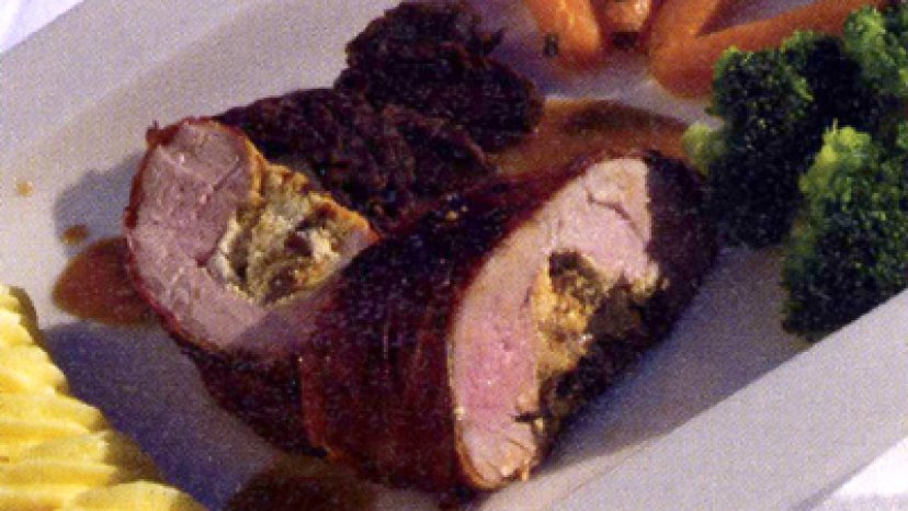 Schweinsfilet im Rohschinkenmantel 