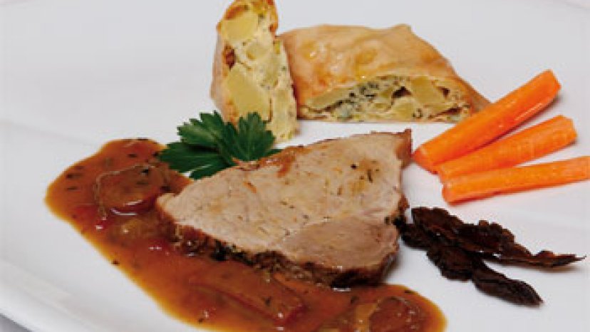 



Wildschweinbraten vom Überläufer
 