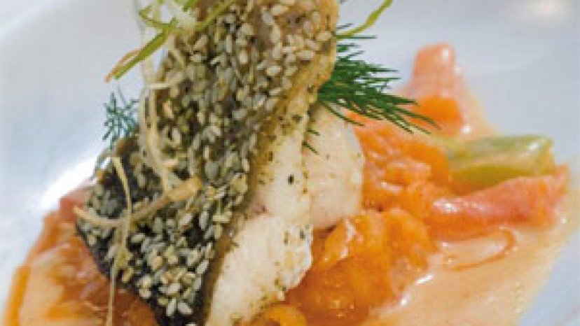 



Zanderfilet mit Sesamkruste
